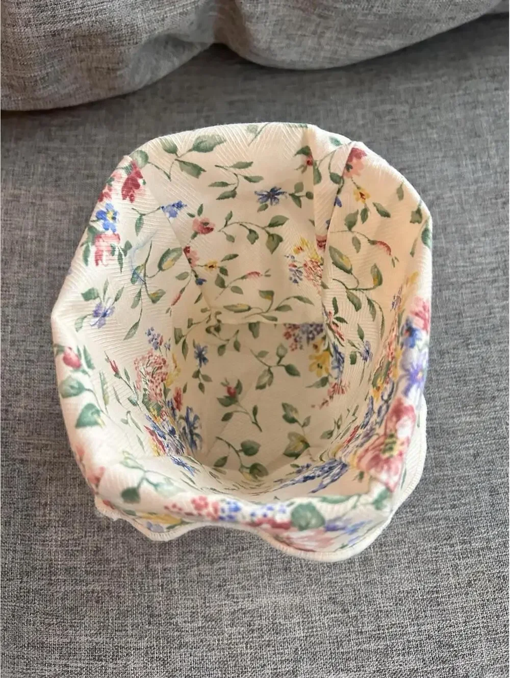 Longaberger 2004 Horizon Of Hope Basket Liner In Spring Floral Fabric
